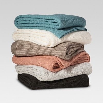 Sweater Knit Bed Blanket - Threshold™ | Target