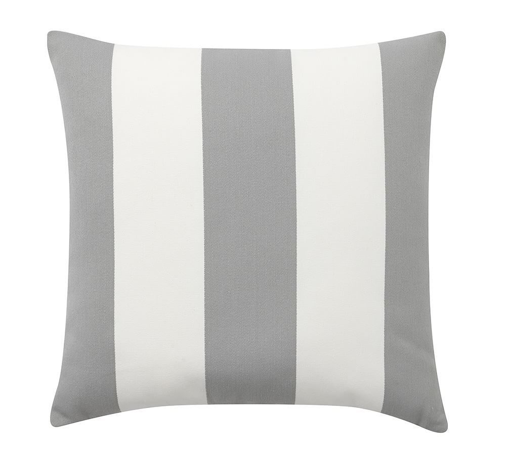 Classic Striped Indoor/Outdoor Pillows | Pottery Barn (US)