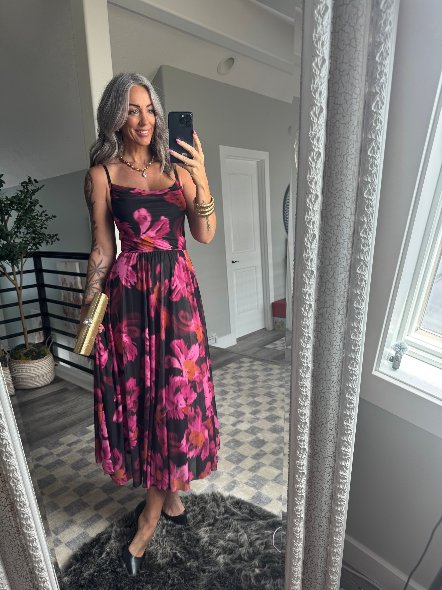 Perfect fall transition wedding guest/event dress! Wearing size small. Lots of color options!

#LTKSeasonal #LTKStyleTip #LTKOver40