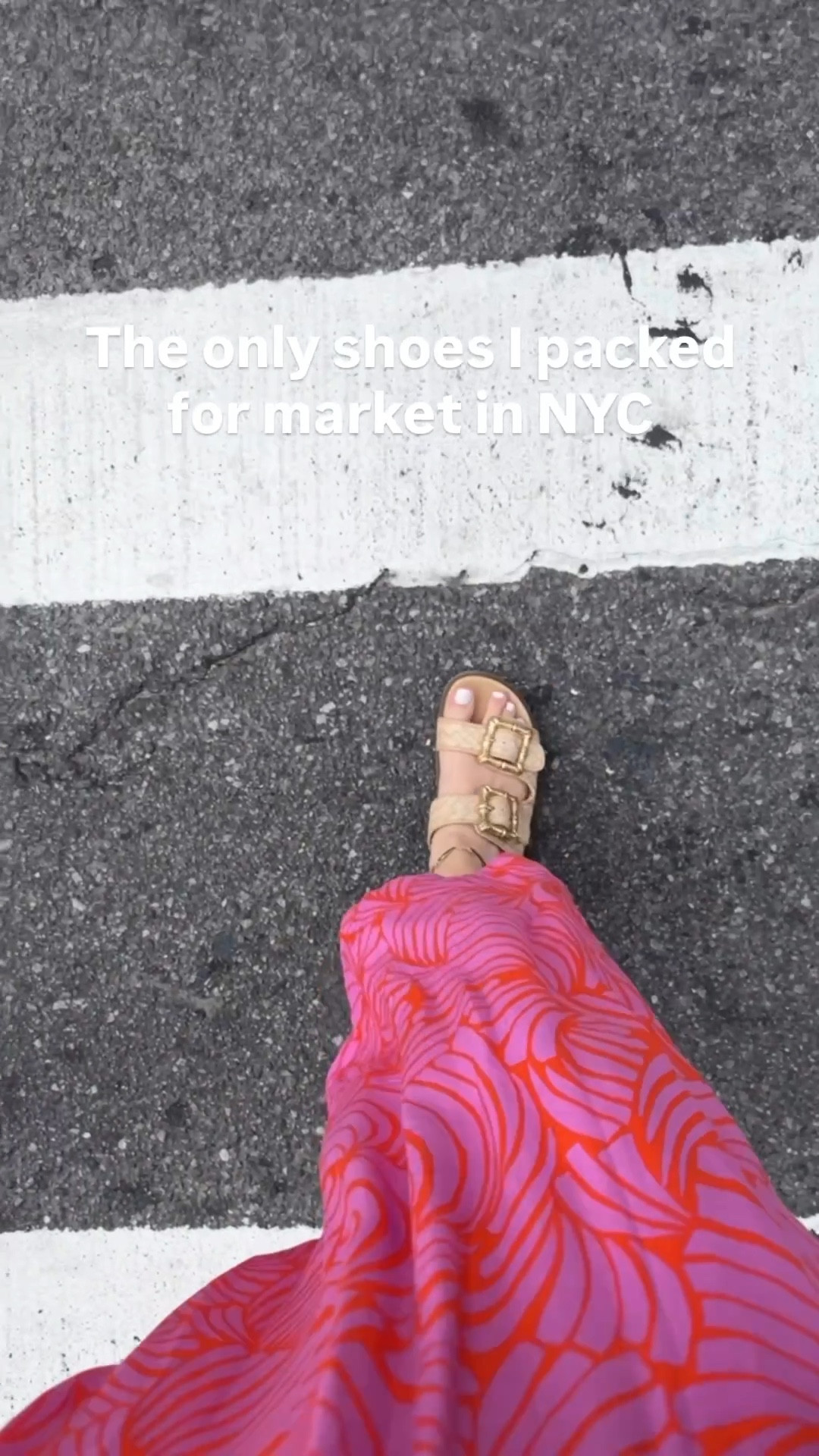 The only sandals I packed for market in NYC. Walked miles in these Schutz Enola sandals and they’re on sale now. Linking them + a few other colorways! #LTKSale #MarketStyle #EverydaySandals”

#LTKSaleAlert #LTKSeasonal