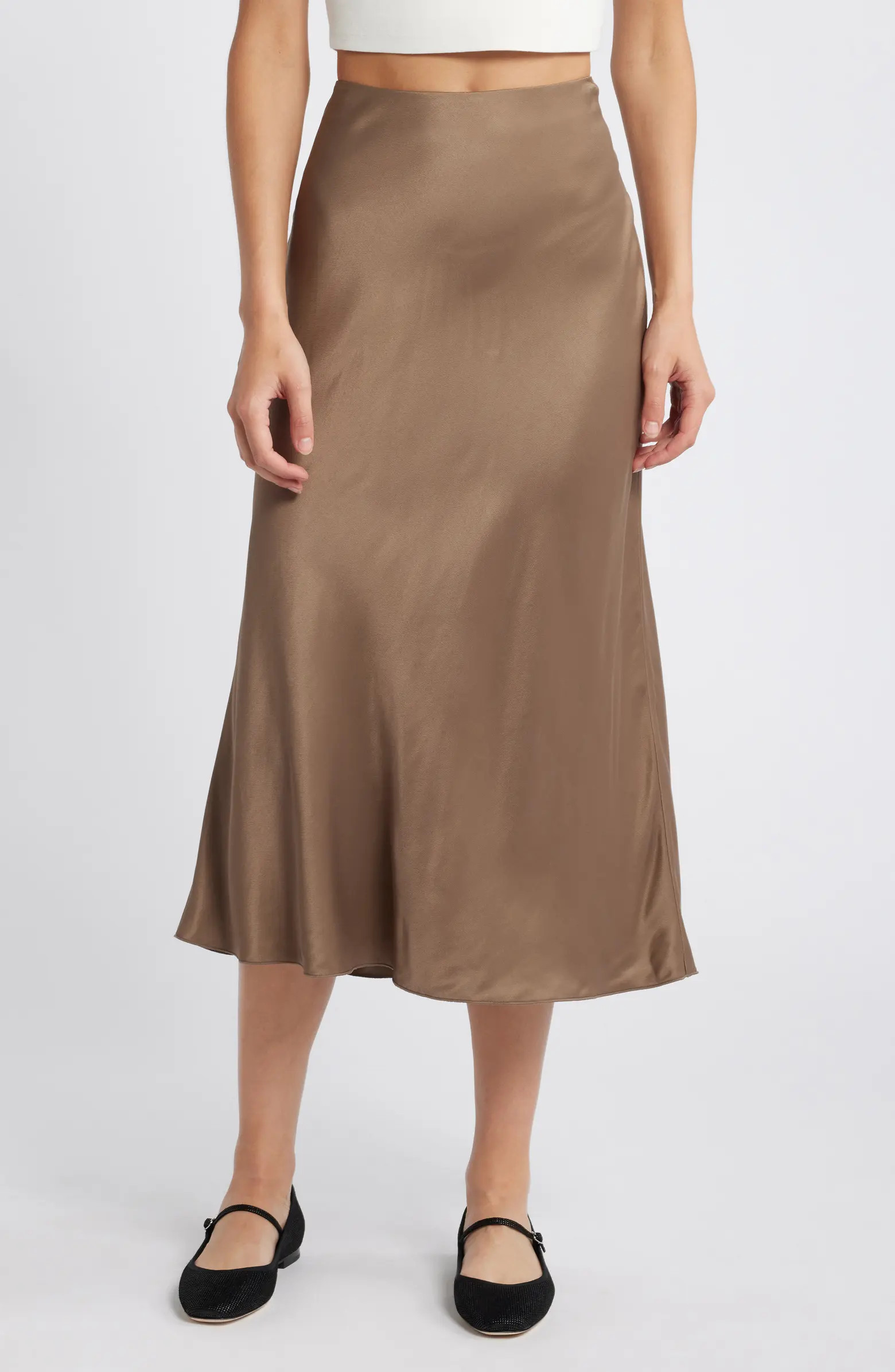 & Other Stories Satin Slip Skirt | Nordstrom | Nordstrom