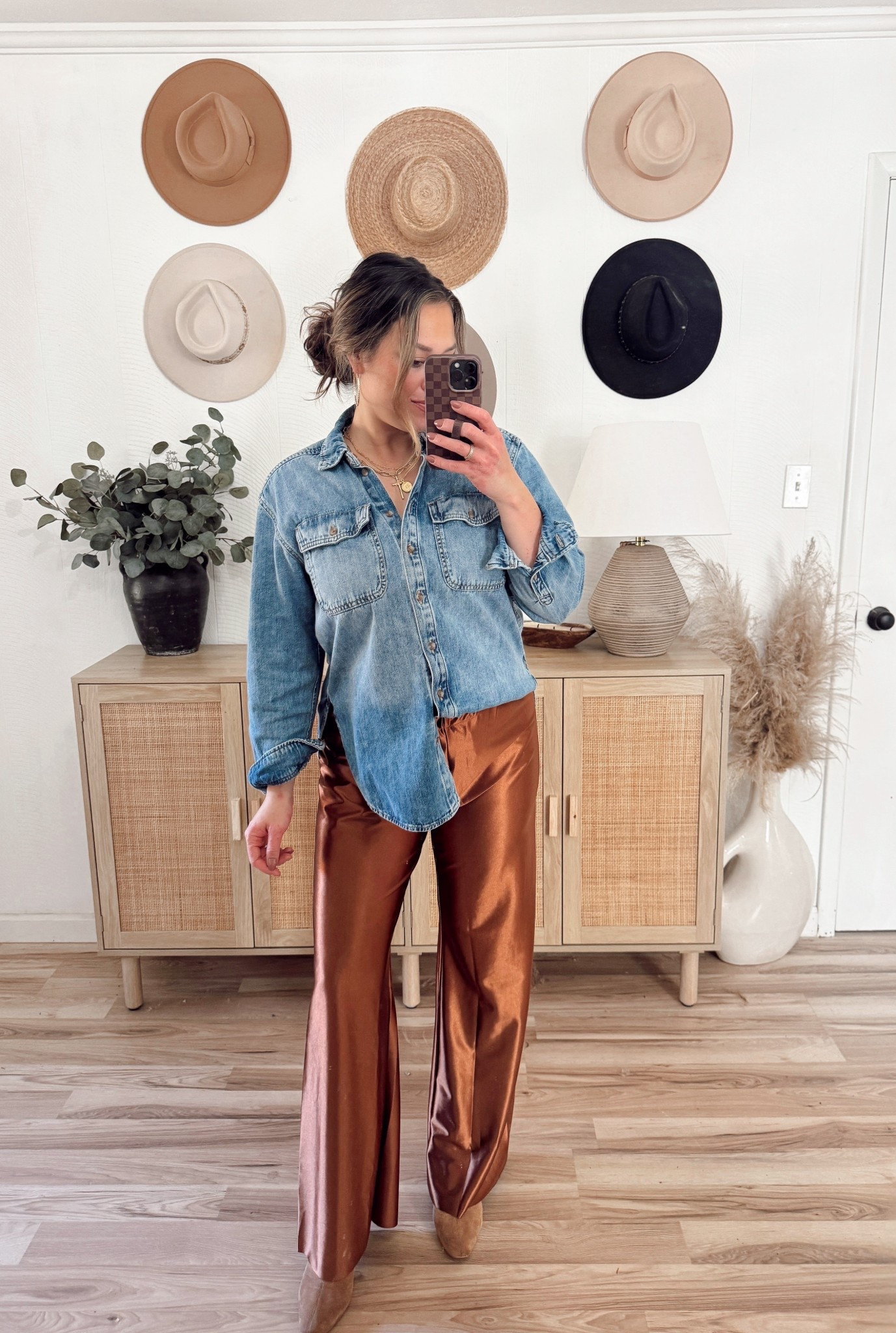 Amazon Fall pants find! 

Fall fashion 
Fall outfit 
Thanksgiving day outfit 
Postpartum outfit 

#LTKStyleTip #LTKSeasonal #LTKHoliday