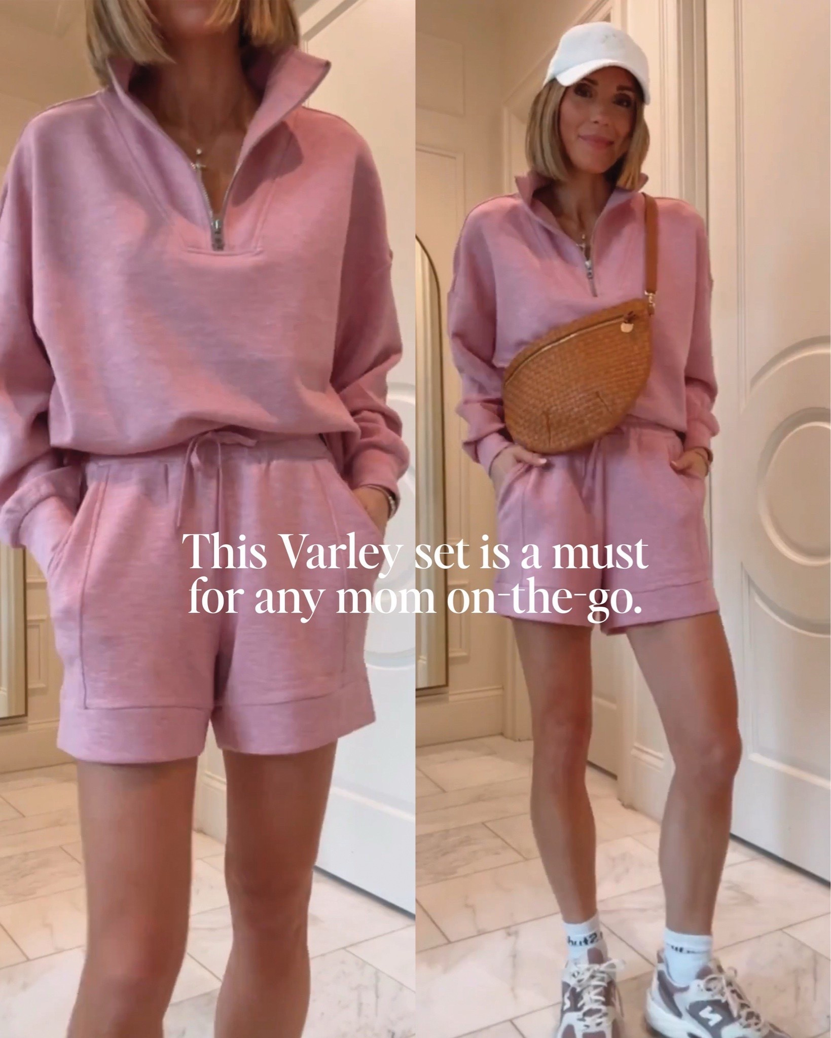 Casual spring outfit, mom friendly, sports mom outfit 