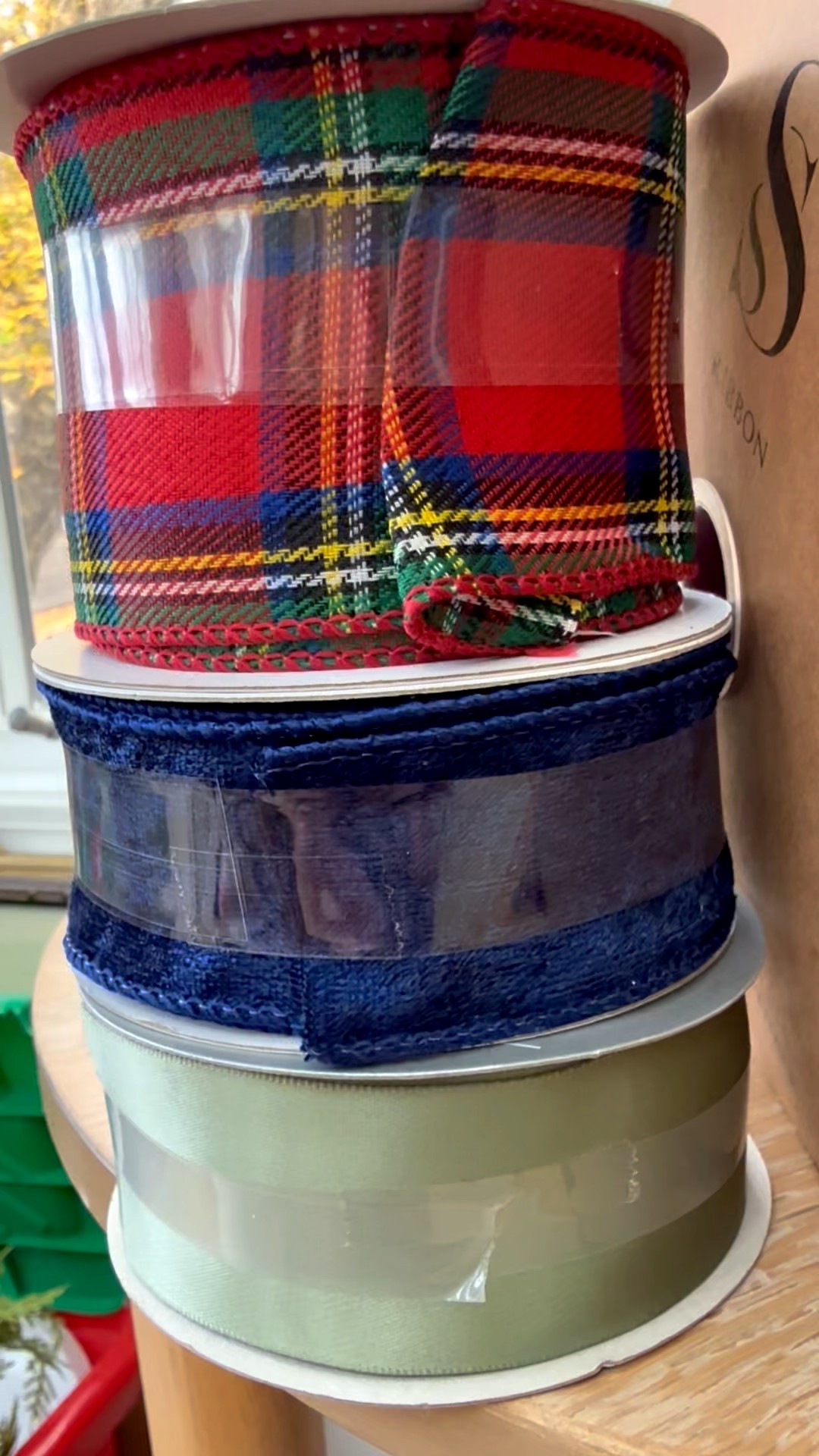 Holiday ribbon I’m using! 

#LTKSeasonal #LTKGiftGuide #LTKHoliday