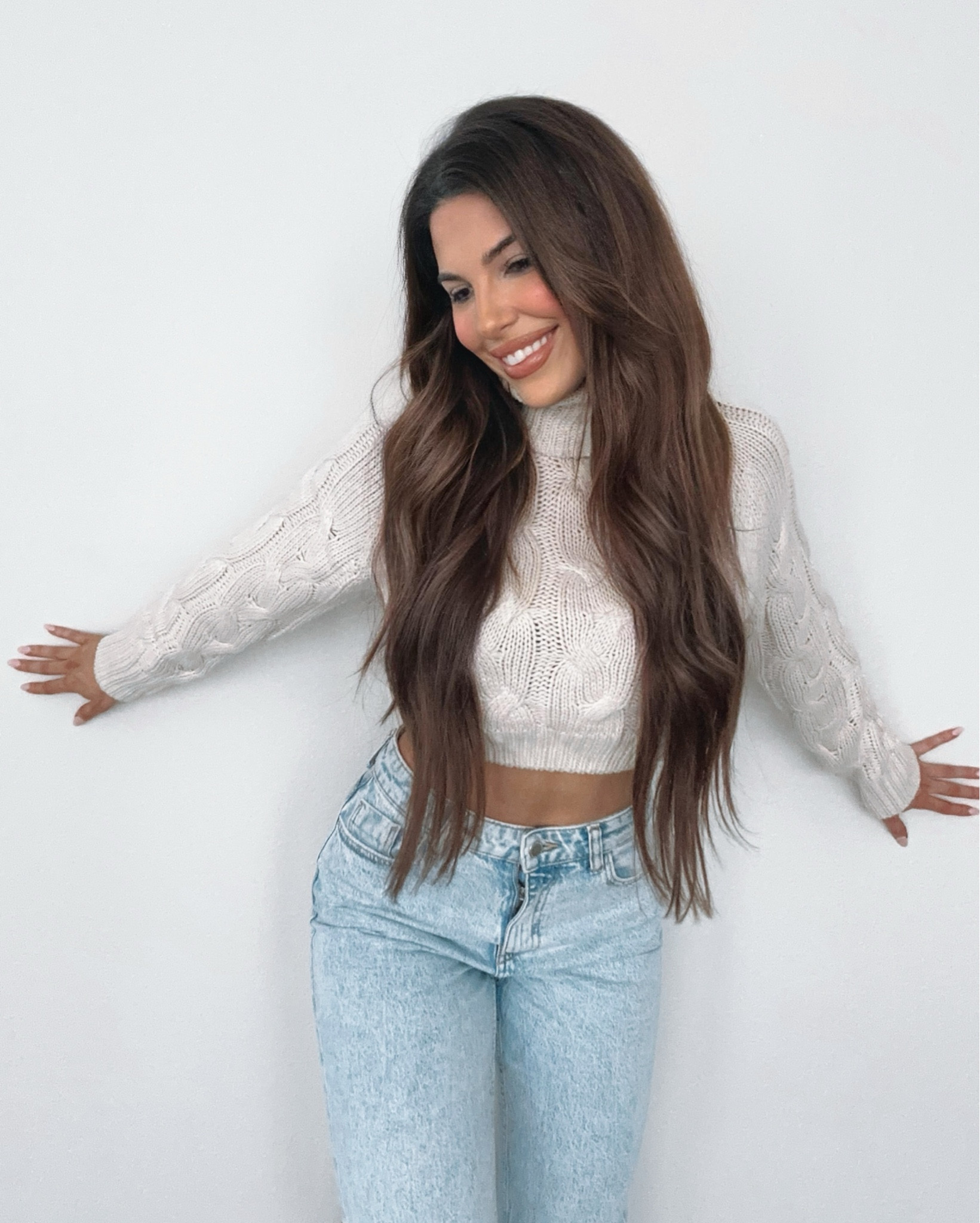 I’m loving this cropped sweater for fall that also comes in a few different colors, I also paired it with these jeans from Zara 

#LTKSeasonal #LTKHoliday #LTKCyberWeek