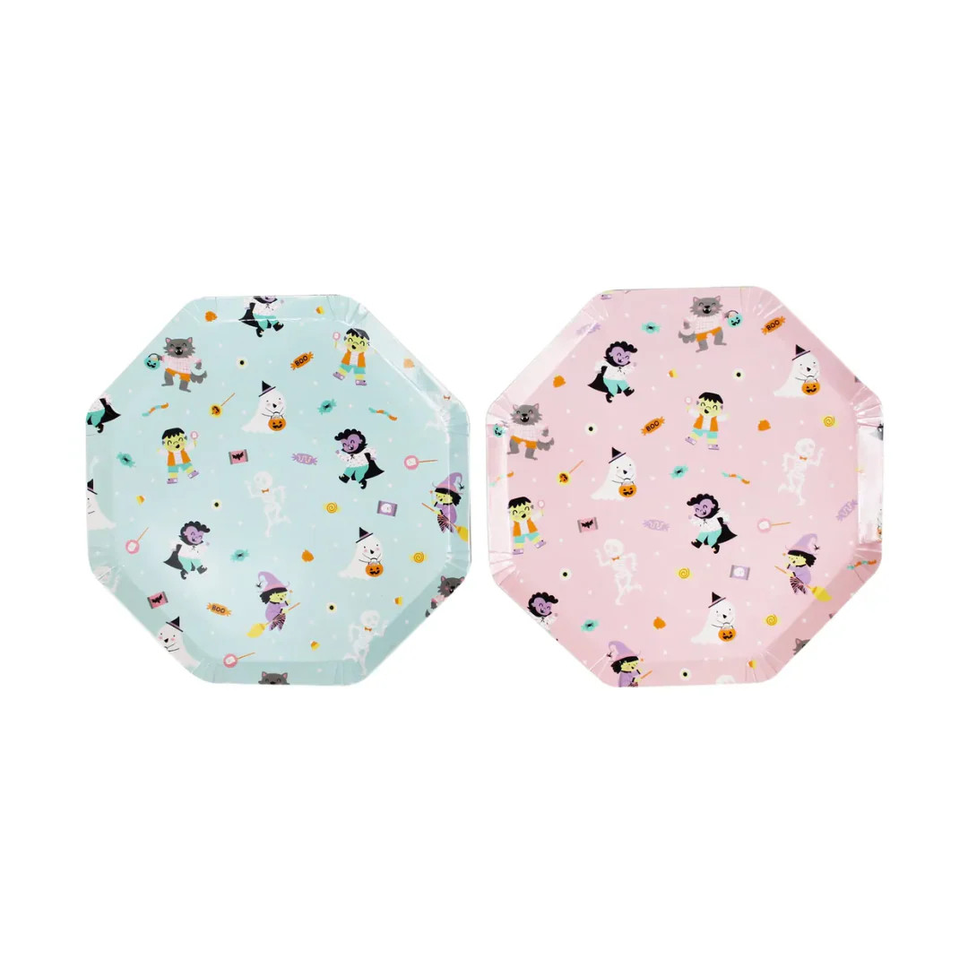 Monster Mash Small Plates (Set of 12) | Ellie and Piper