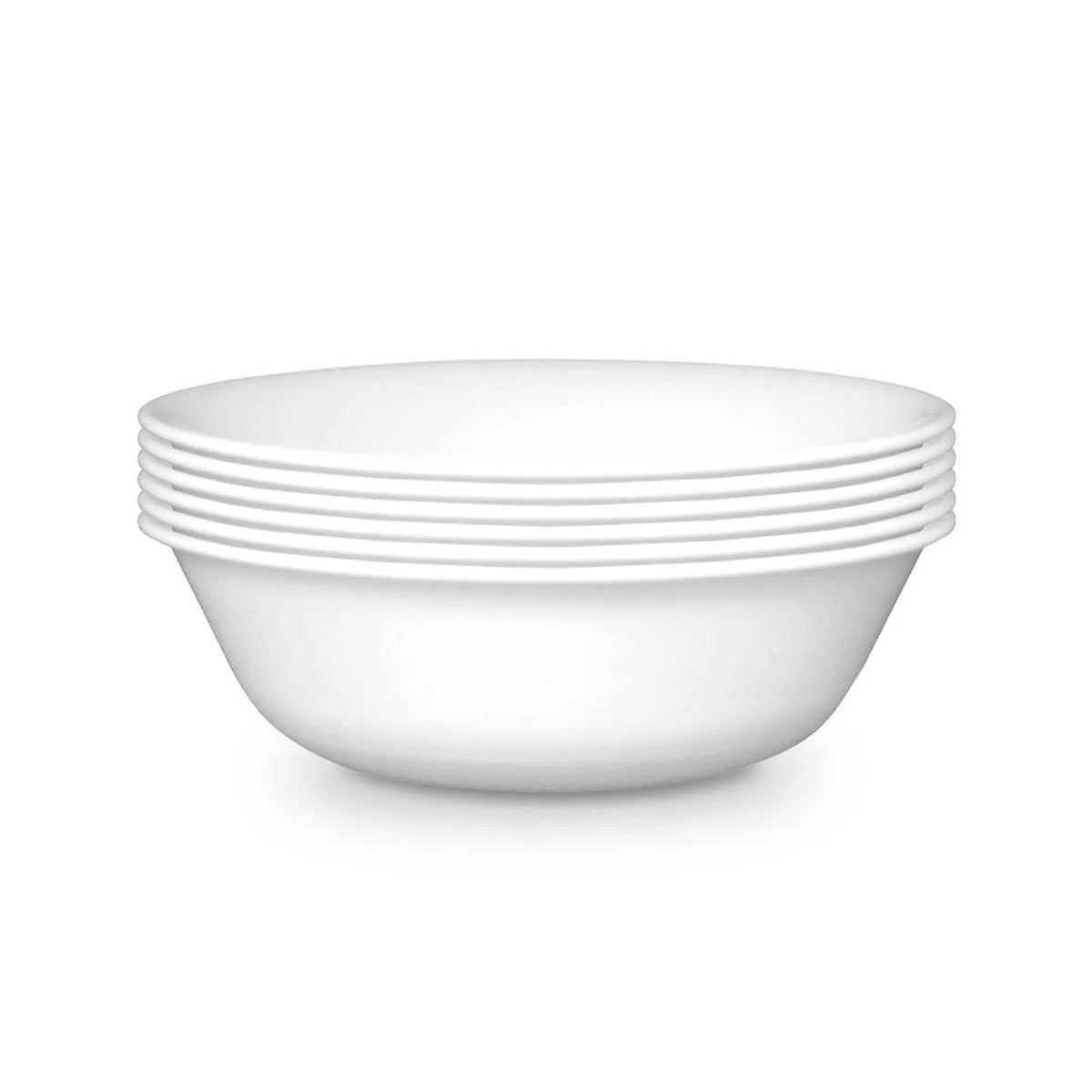 Corelle 6pk Livingware Super Soup & Cereal 18oz Bowl Winter Frost White: Vitrelle, Round, Dishwas... | Target