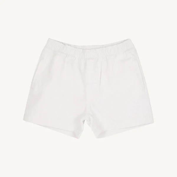 Sheffield Shorts - Worth Avenue White with Multicolor Stork | The Beaufort Bonnet Company