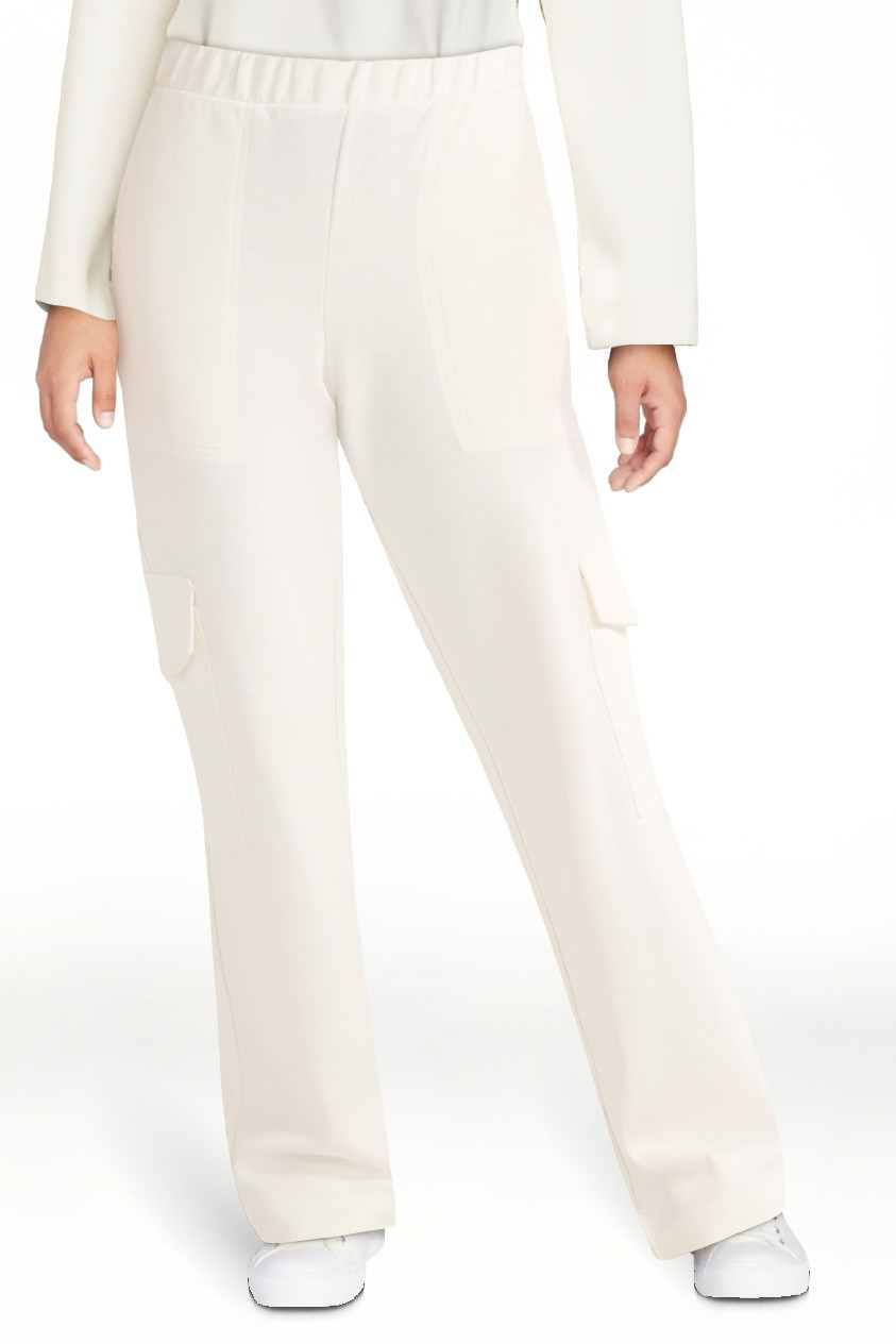 Free Assembly Women's and Women's Plus Wide Leg Knit Cargo Pants, 30” Inseam, Sizes XS-4X | Walmart (US)