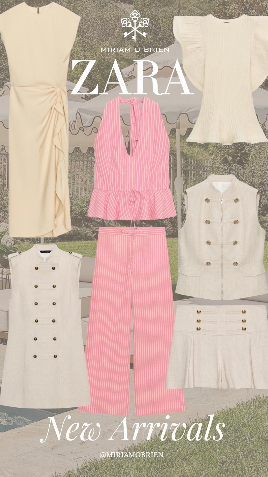 New Summer Arrivals

Follow me at @miriamobrien_ on IG and TikTok! 

#ZaraNewDrop #ZaraFashion #ZaraNewArrivals #ZaraTheNew

#LTKSeasonal #LTKOver40 #LTKootd