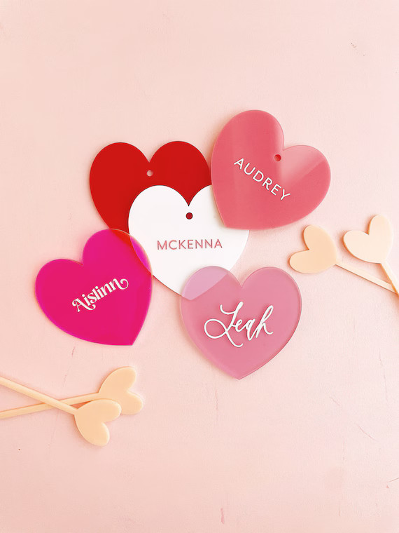 Valentines Place Cards  Valentines Gift Tags  Valentines | Etsy | Etsy (US)