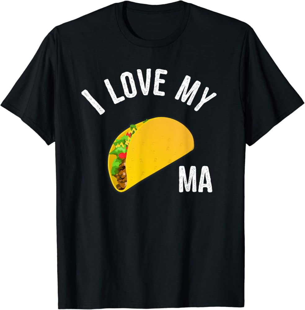 Funny Taco Truck T shirt - I Love My Tacoma T-Shirt | Amazon (US)