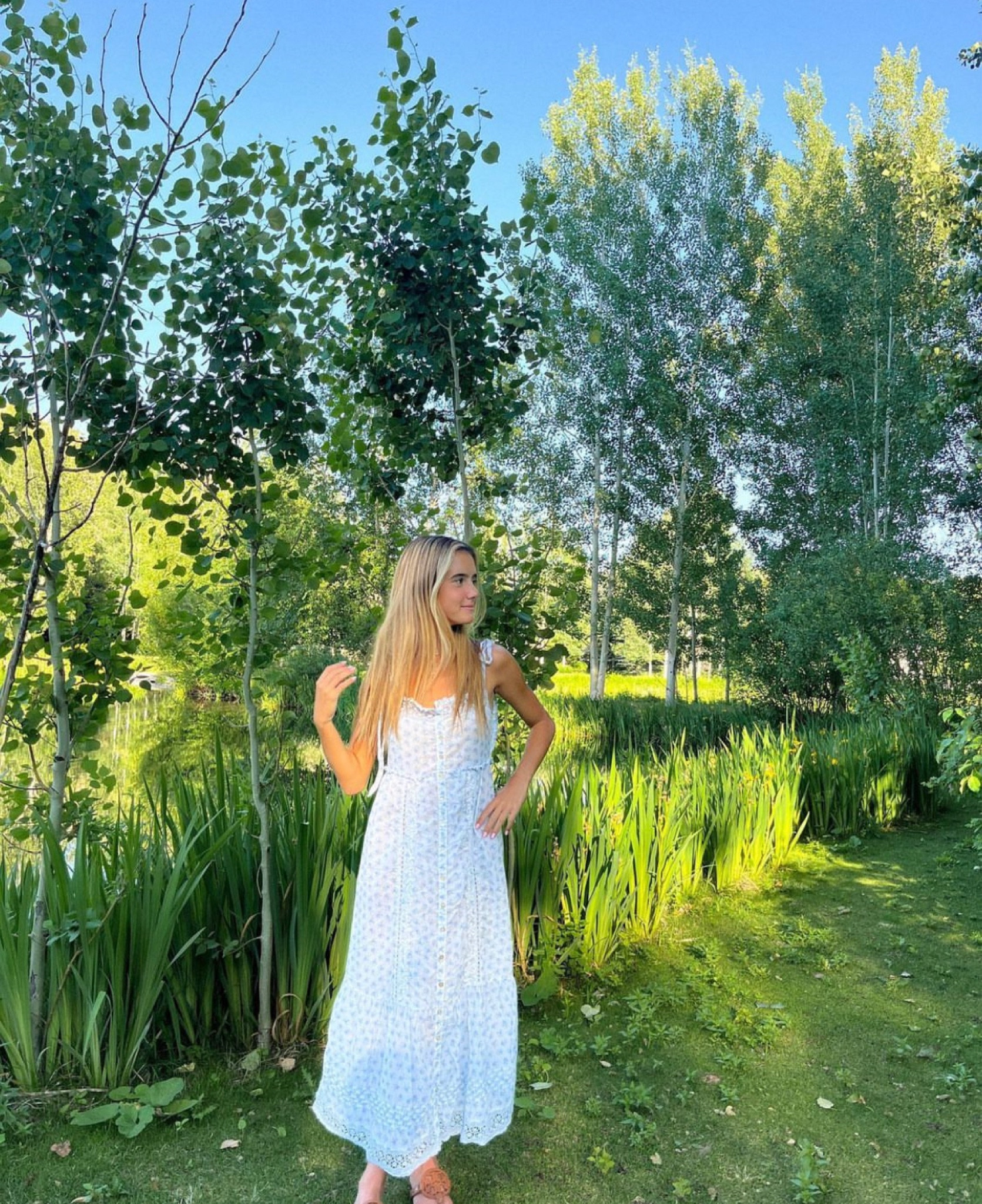 A summer dinner outfit 💗