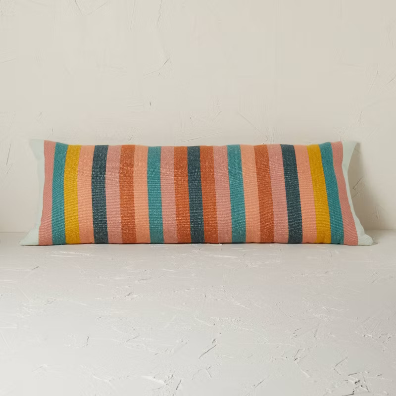 Oversized Oblong Woven Stripe Decorative Throw Pillow - Opalhouse™ designed with Jungalow&#... | Target