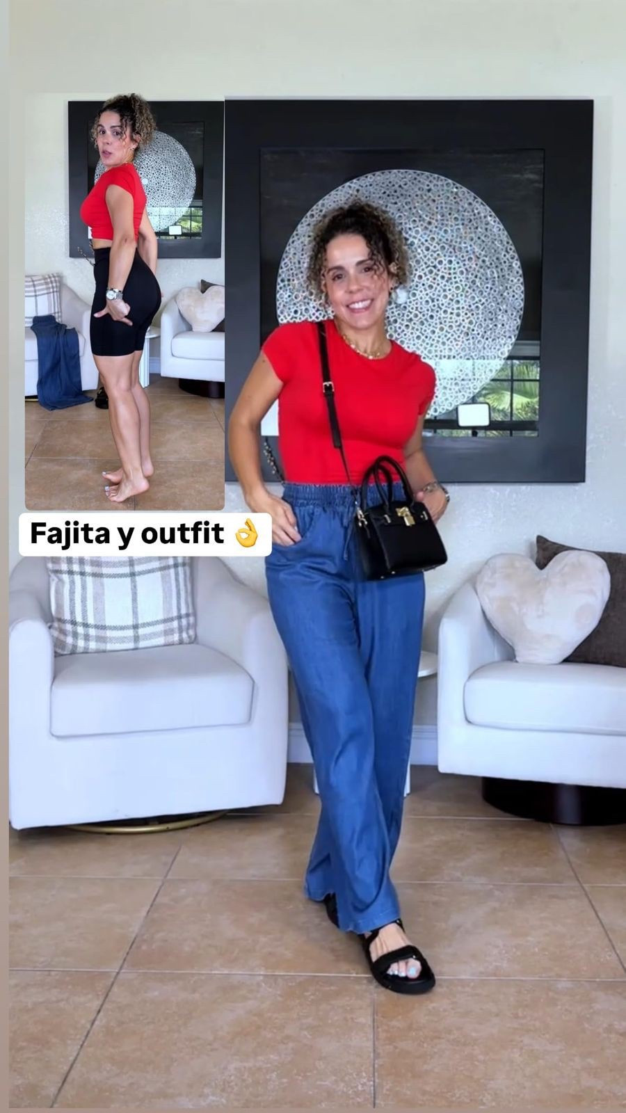 Fajita favorita debajo de la ropa para evitar pliegues indeseados. Ordené talla M, peso 127 libras y mido 5’02” como referencia. Pantalón size 4.

IG: @sono_fitmom

#LTKU #LTKSeasonal