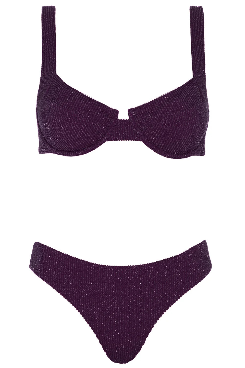 Laguna Bikini Plum Set | VETCHY LLC