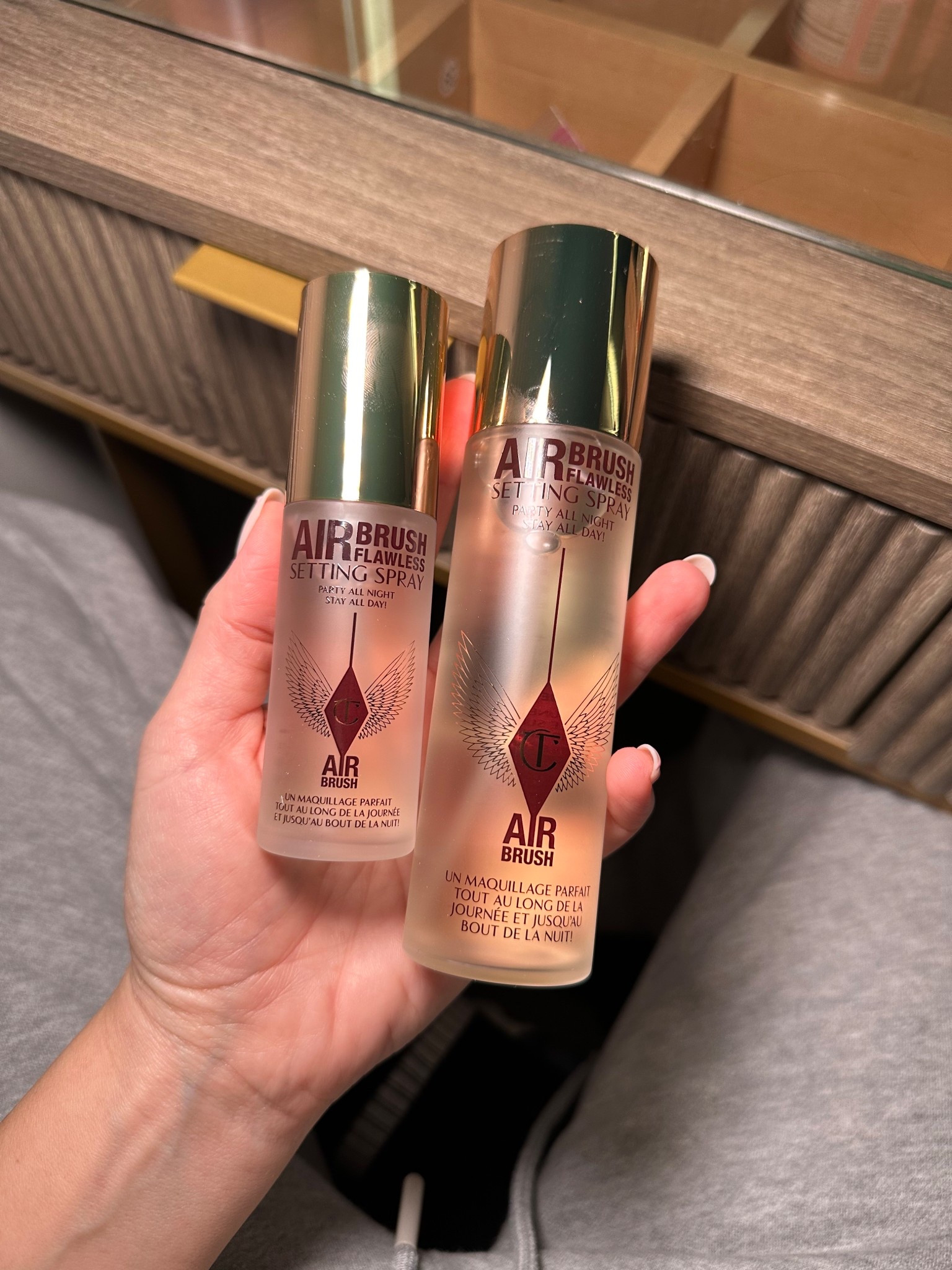 So excited for this setting spray !!! Used if for the 1st time today and my make literally did look flawless and stayed on the entire day!! 

#LTKdayinmylife #LTKBeauty #LTKmomlife