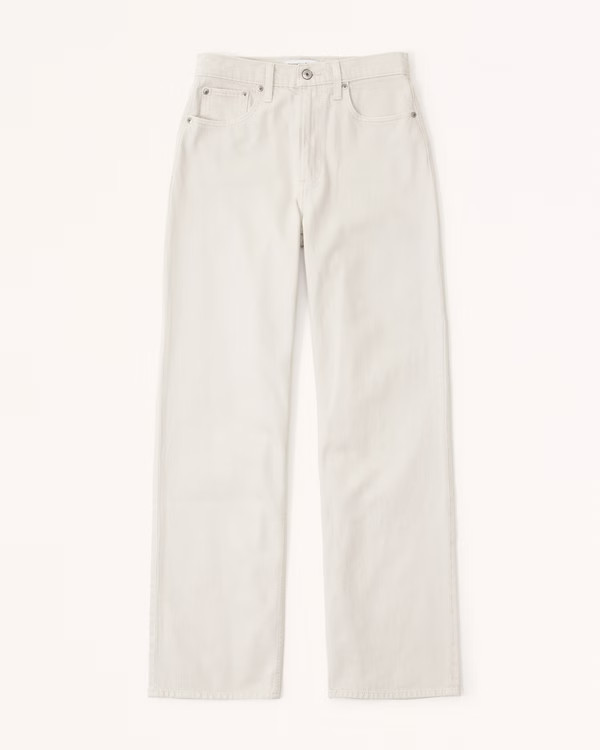 High Rise Loose Jean | Abercrombie & Fitch (US)