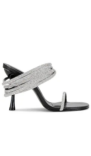 Infinity Sandal in Black | Revolve Clothing (Global)