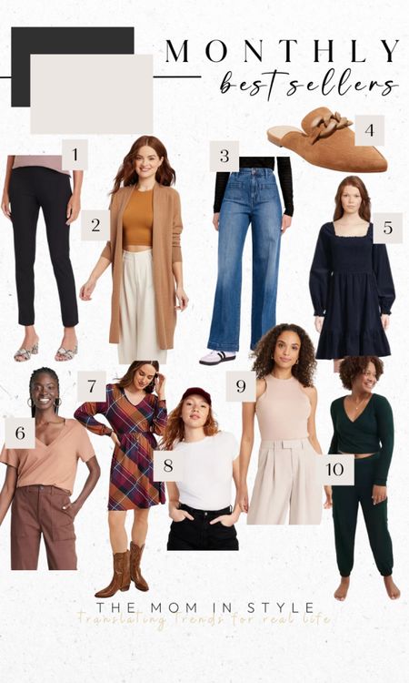 Monthly best sellers long cardigan plaid dress loungewear jeans mules fall dress fall fashion 

#LTKfindsunder50 #LTKfindsunder100