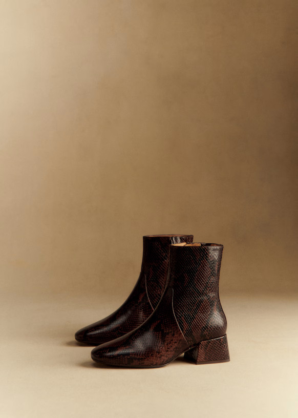 Paulette Low Boots | Sezane - UK