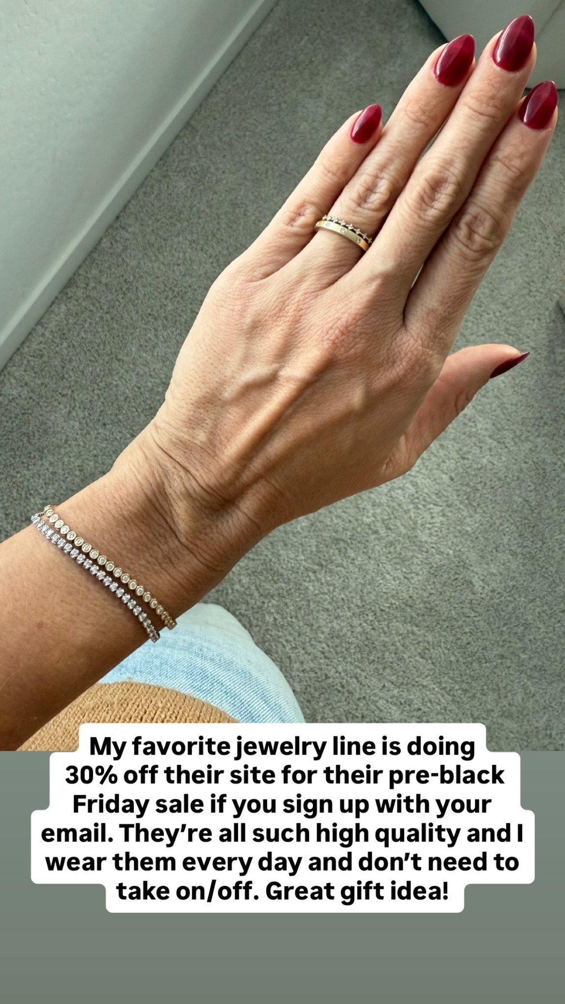 Save 30% off with code: earlyaccess2025 at ring concierge for their early Black Friday sale on their gorgeous jewelry! 

#LTKootd #LTKSaleAlert #LTKGiftGuide