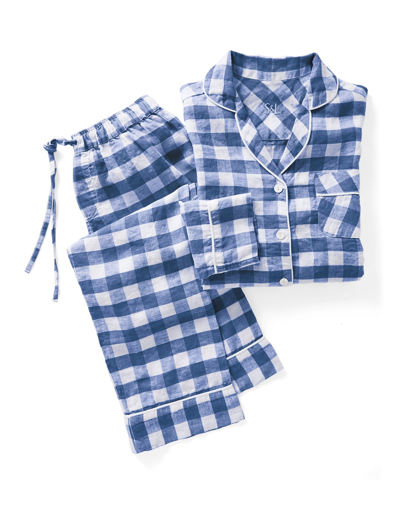 Hyannis Linen Pajamas | Serena and Lily