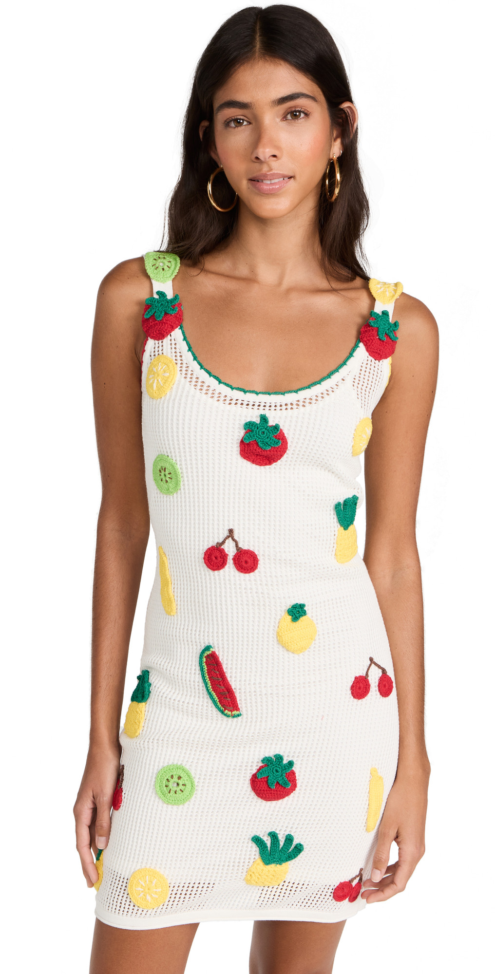 STAUD Mini Maracuya Knit Dress | Shopbop