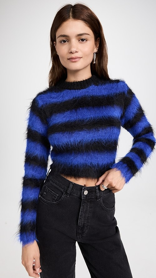 Cropped Mohair Sweater | Shopbop