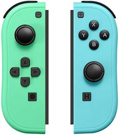 Joy-Pad Controller Compatible with Switch,Left and Right Controllers with Grip Support Wake-up Funct | Amazon (US)