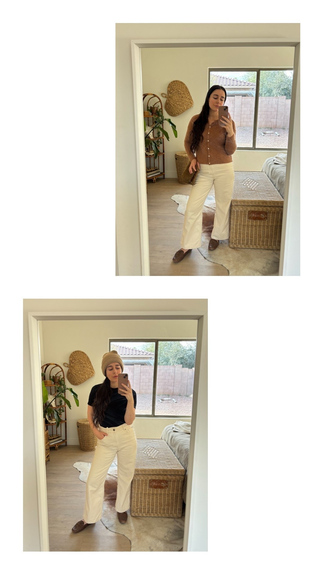 Two ways to style white wide leg pants! 

#LTKootd #LTKPetite #LTKmomlife
