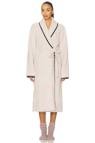 CozyChic Blanket Stitch Robe in Stone | Revolve Clothing (Global)