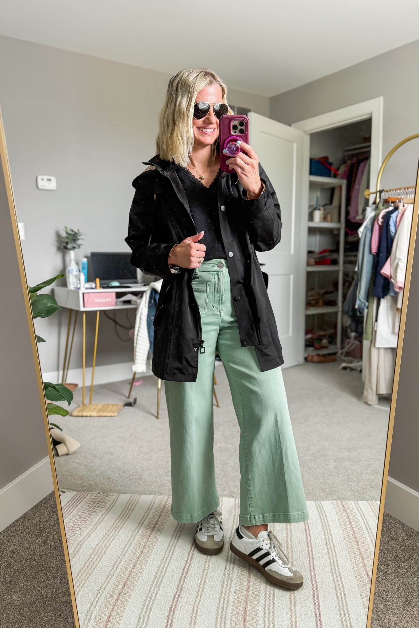 I am finally getting to wear some of my new clothes from @dearjohndenim that I designed!! Check out the DEAR JOHN x KATIE HALLER collection today! Use my code: DJXKATIE20 for 20% off! 

#LTKOver40 #LTKPetite #LTKootd