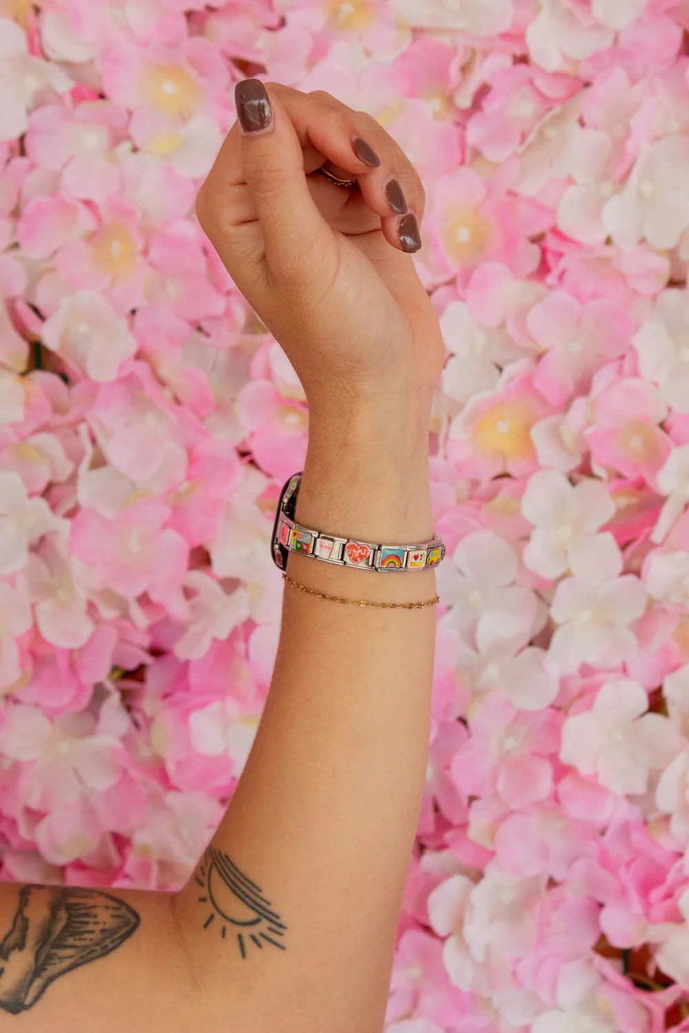 Silver Charm Watch Band | Shop Andi