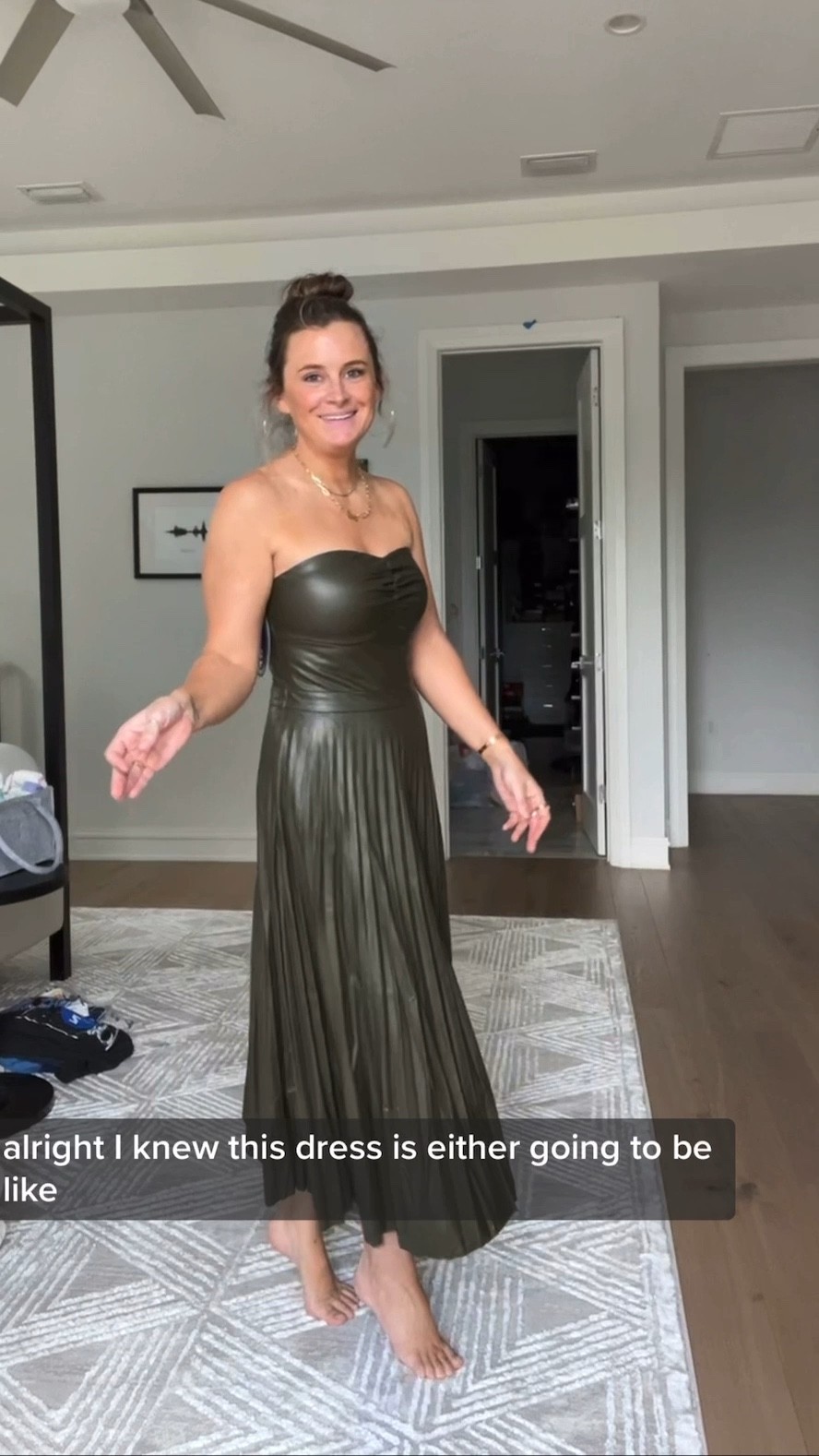 Faux leather dress! 

#LTKSeasonal #LTKunder100 #LTKstyletip