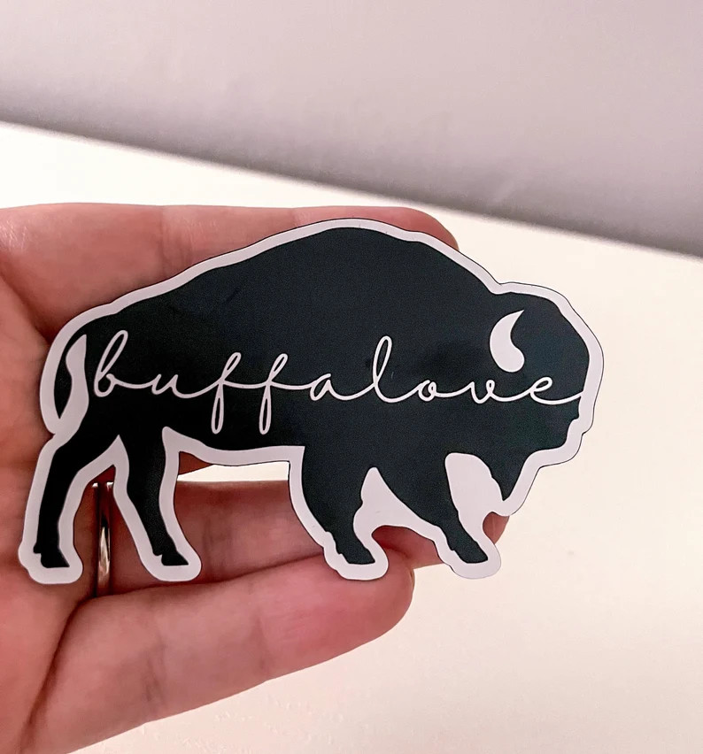 Buffalove Black Buffalo MAGNET Buffalo Magnet Fridge - Etsy | Etsy (US)