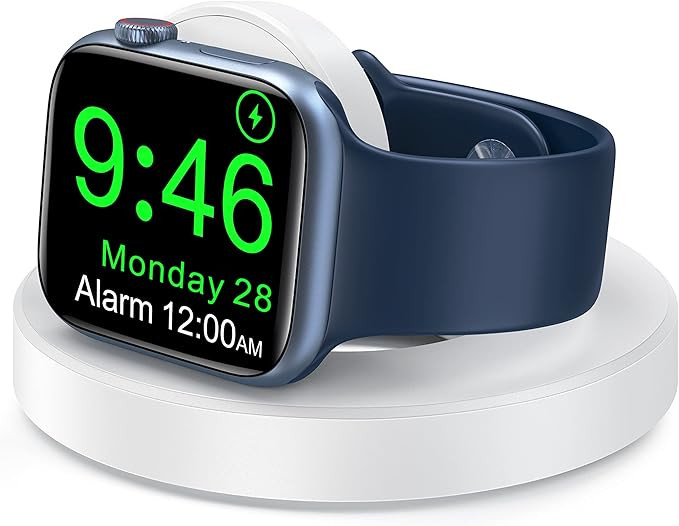 Upgrade Charging Stand for Apple Watch, Magnetic Wireless Foldable Watch Charger Stand with Charg... | Amazon (US)