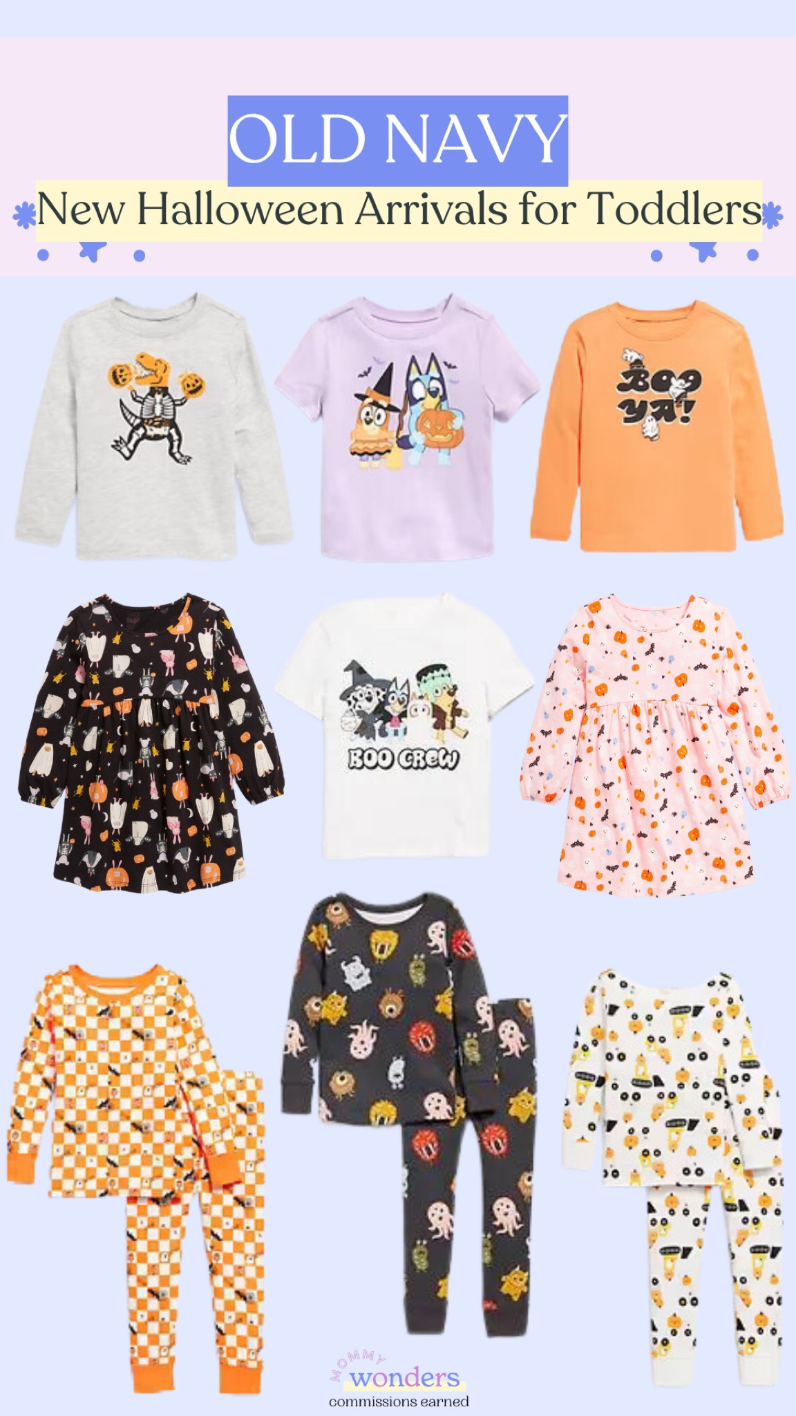 Check out these new Halloween arrivals for toddlers at Old Navy! There is even some Bluey spooky season items! 

#LTKSeasonal #LTKKids #LTKBaby