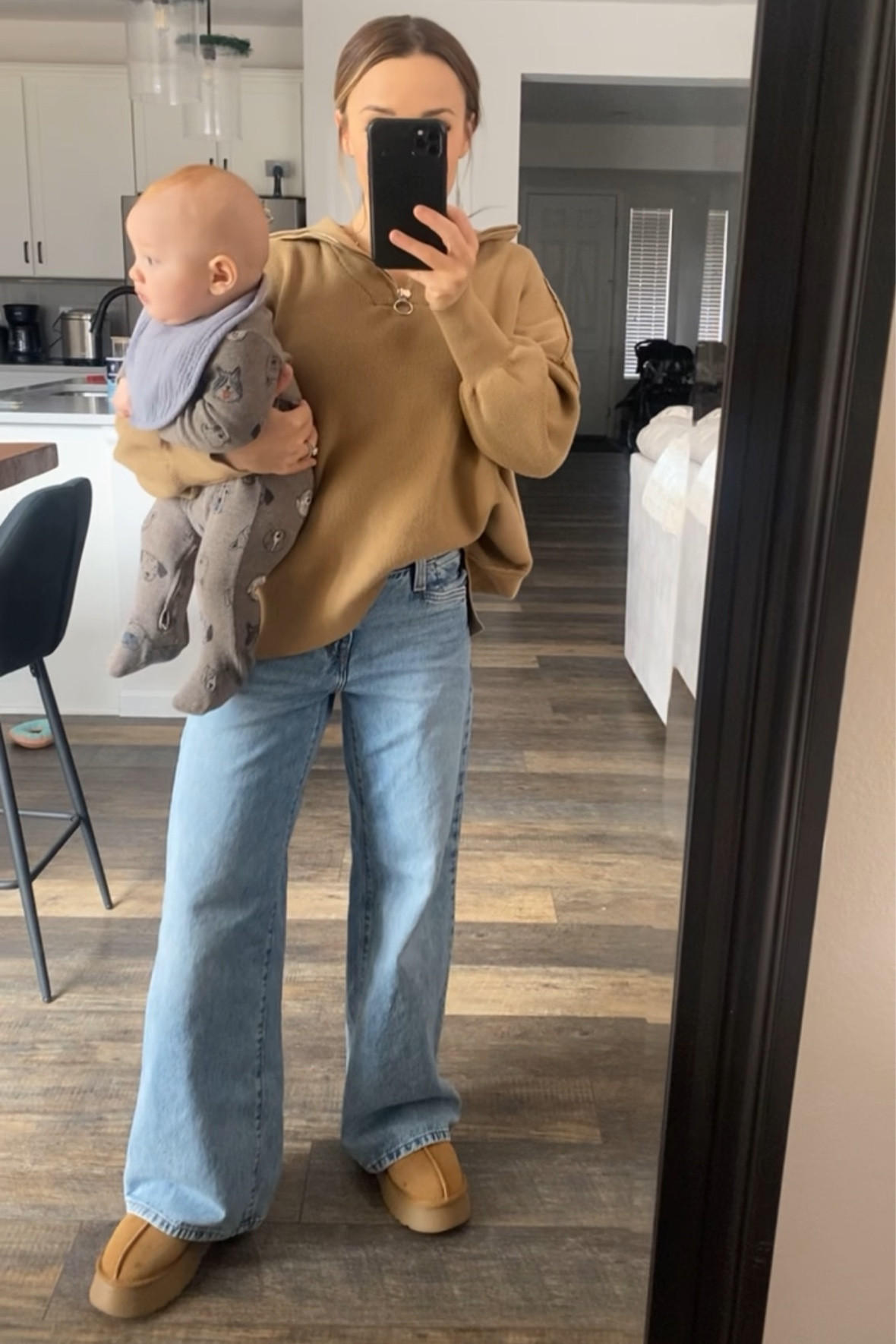 Mom Run OOTD - Levi’s baggy Denim - Ugg inspired Slippers for a fraction of the price - Oversized sweater



#LTKMostLoved #LTKfindsunder50 #LTKstyletip