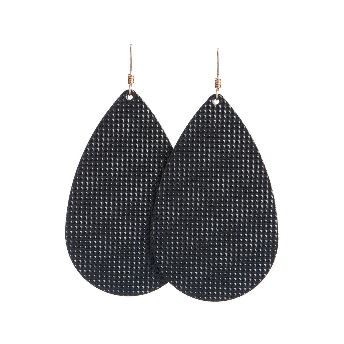 Afterglow Teardrops | Nickel and Suede