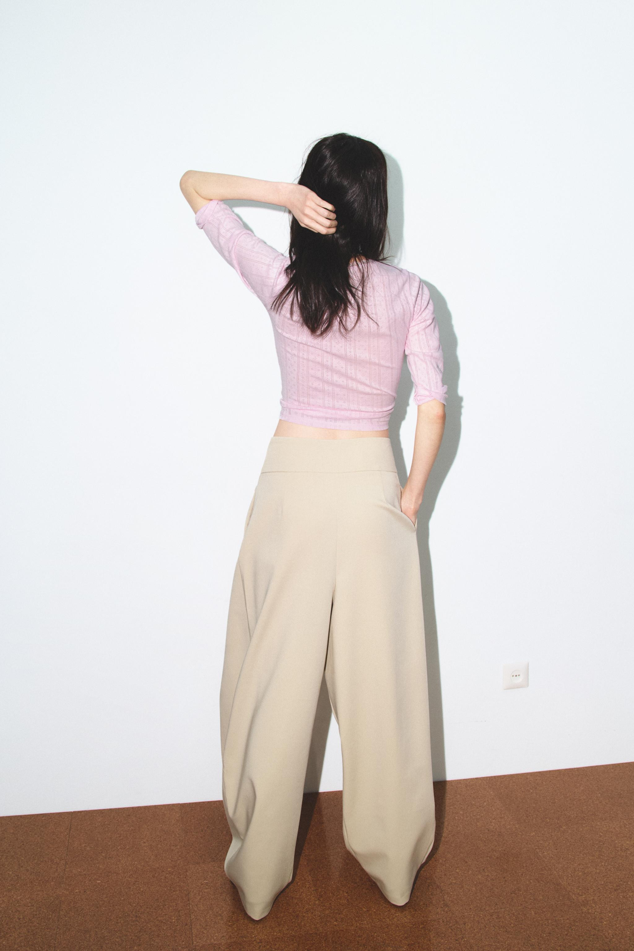 PLEATED BALLOON PANTS | Zara US
