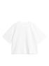 Heavyweight Boxy T-Shirt - White - ARKET NL | ARKET