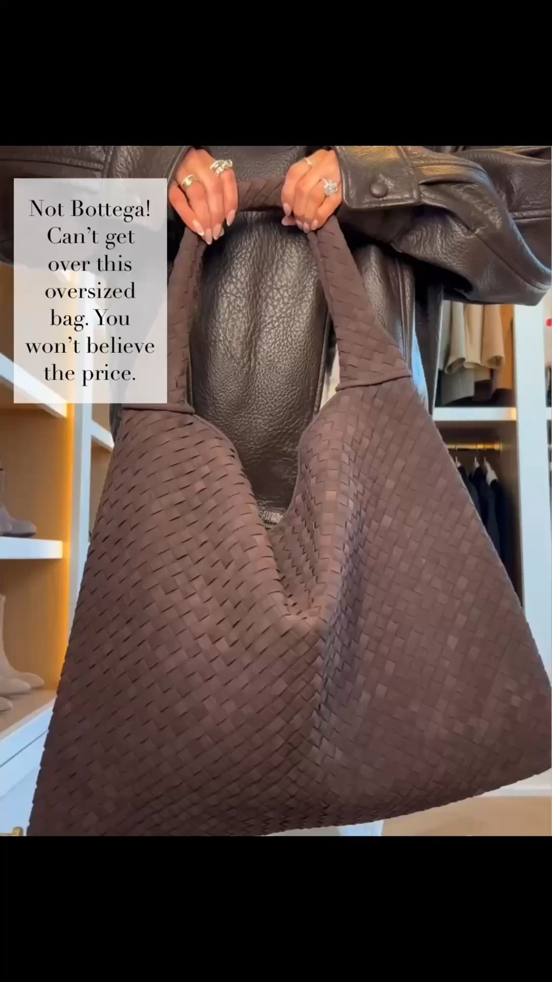 I cannot get over this oversized bag! It is designer-inspired without being Bottega and you truly will not believe the price. The shape, the slouch, the size, it fits everything and instantly makes an outfit look elevated. If you are looking for a chic, oversized everyday bag that feels luxe but is actually Amazon, this is it. 

miamiamine amazon designer inspired purse oversized tote affordable luxury find chic everyday bag designer look for less minimalist handbag quiet luxury style budget friendly fashion elevated wardrobe staple amazon must haves amazon accessories spring fashion

#LTKootd #LTKWorkwear #LTKspring