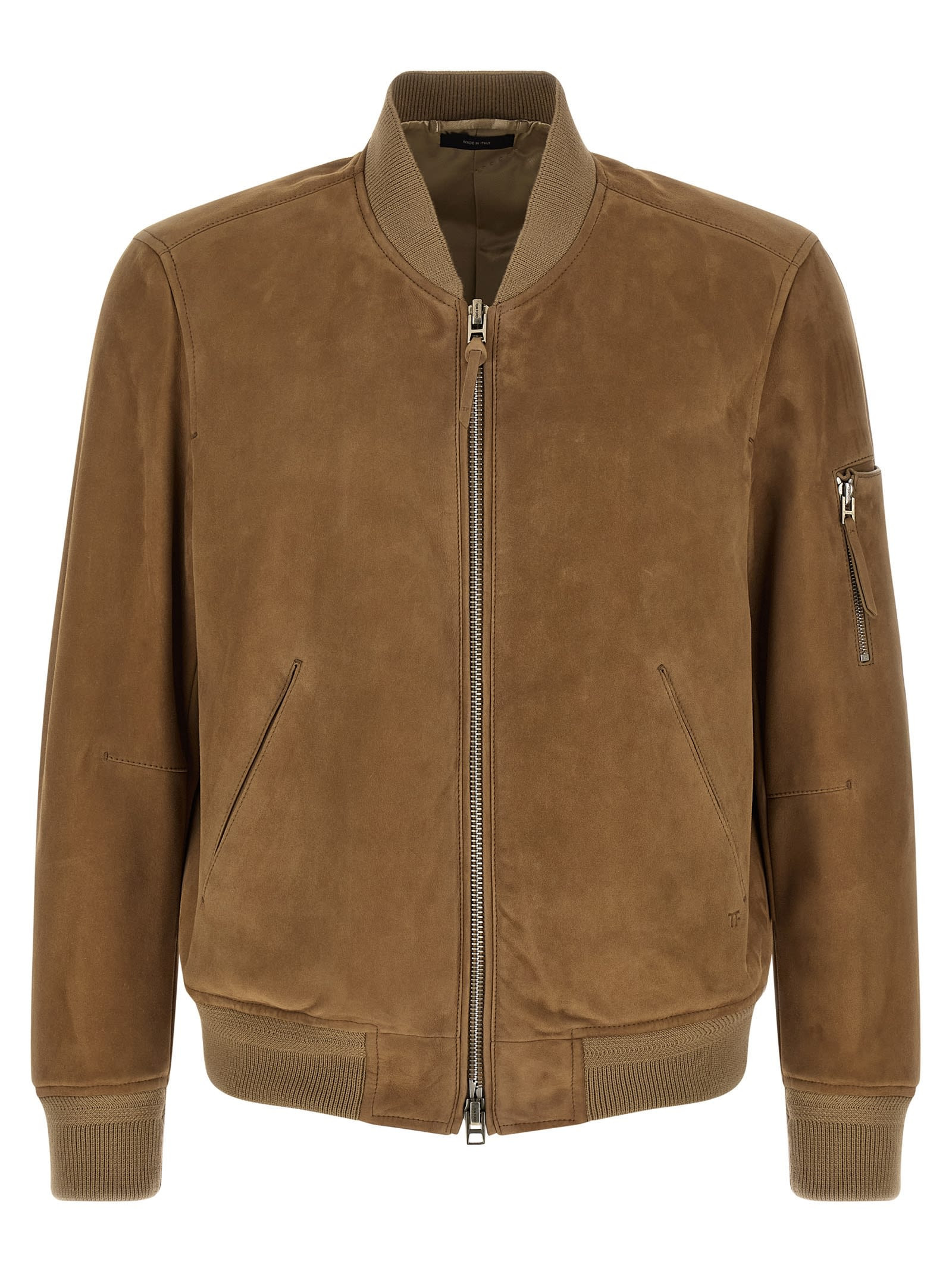 Tom Ford Suede Bomber Jacket | Italist.com US