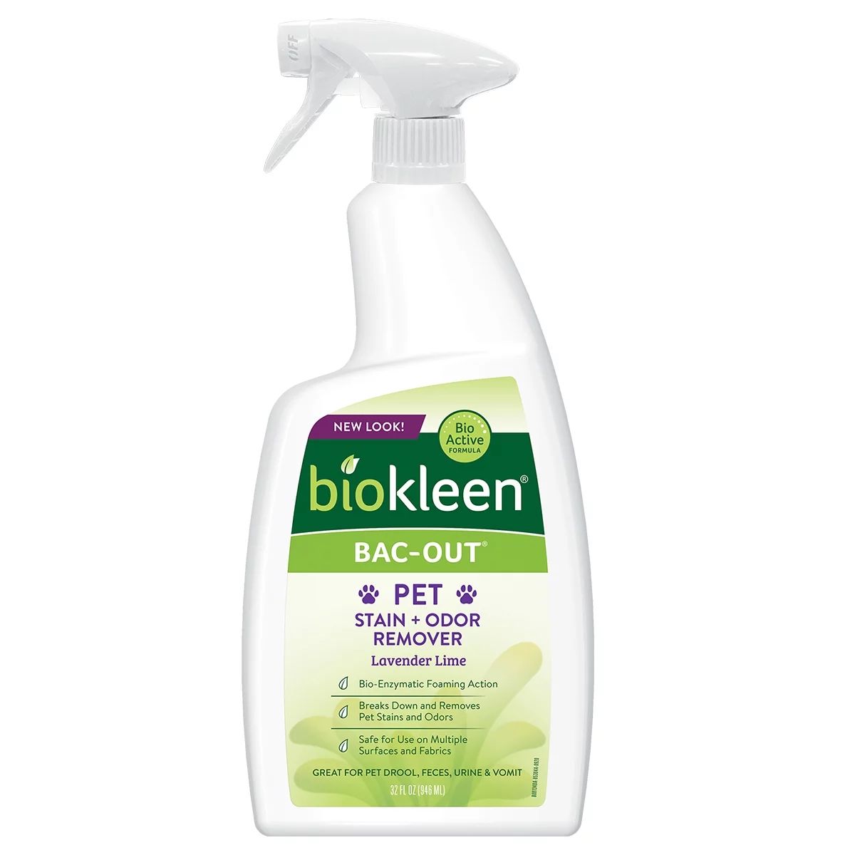 Biokleen BAC-OUT Pet Stain & Odor Remover Foam 32 Fluid Ounce | Walmart (US)