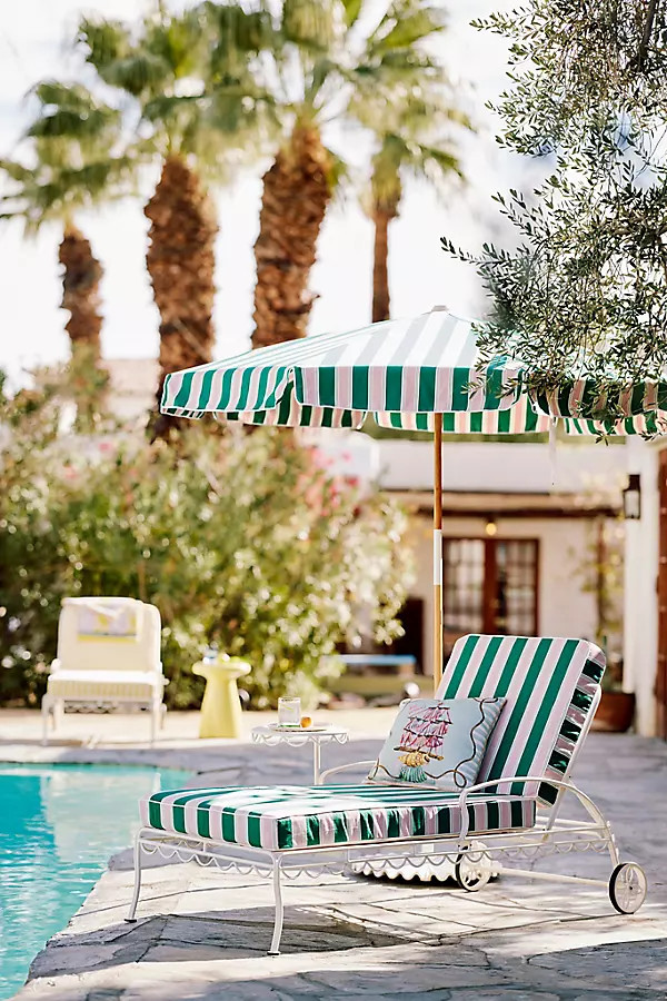 Business & Pleasure Co. Sun Lounger Cushion Slipcover | Anthropologie (US)