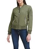 Levi's Ladies Outerwear Women's Plus Size Bomber Jacket, army green, 3X | Amazon (US)