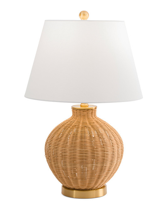 Nobuo Rattan Table Lamp | TJ Maxx