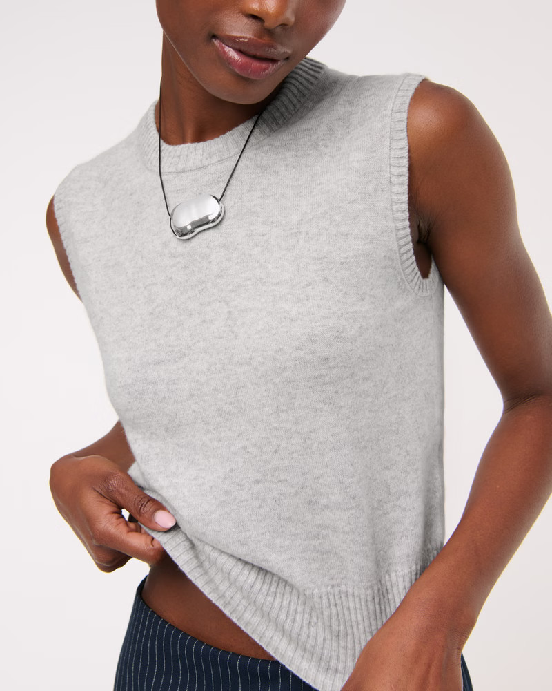 Women's Cashmere Sweater Shell Top | Women's Tops | Abercrombie.com | Abercrombie & Fitch (US)