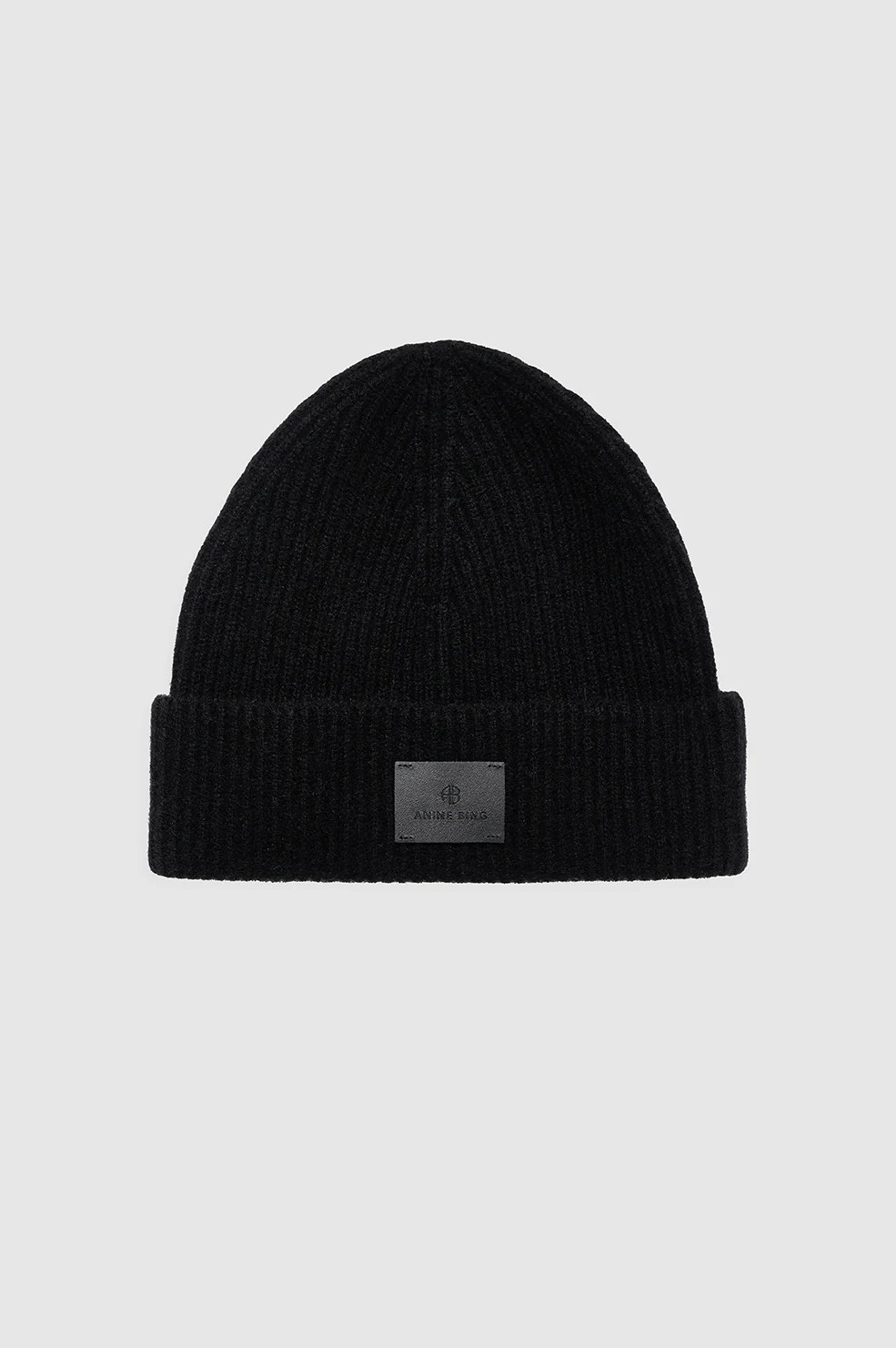 Carley Beanie - Black Cashmere | Anine Bing